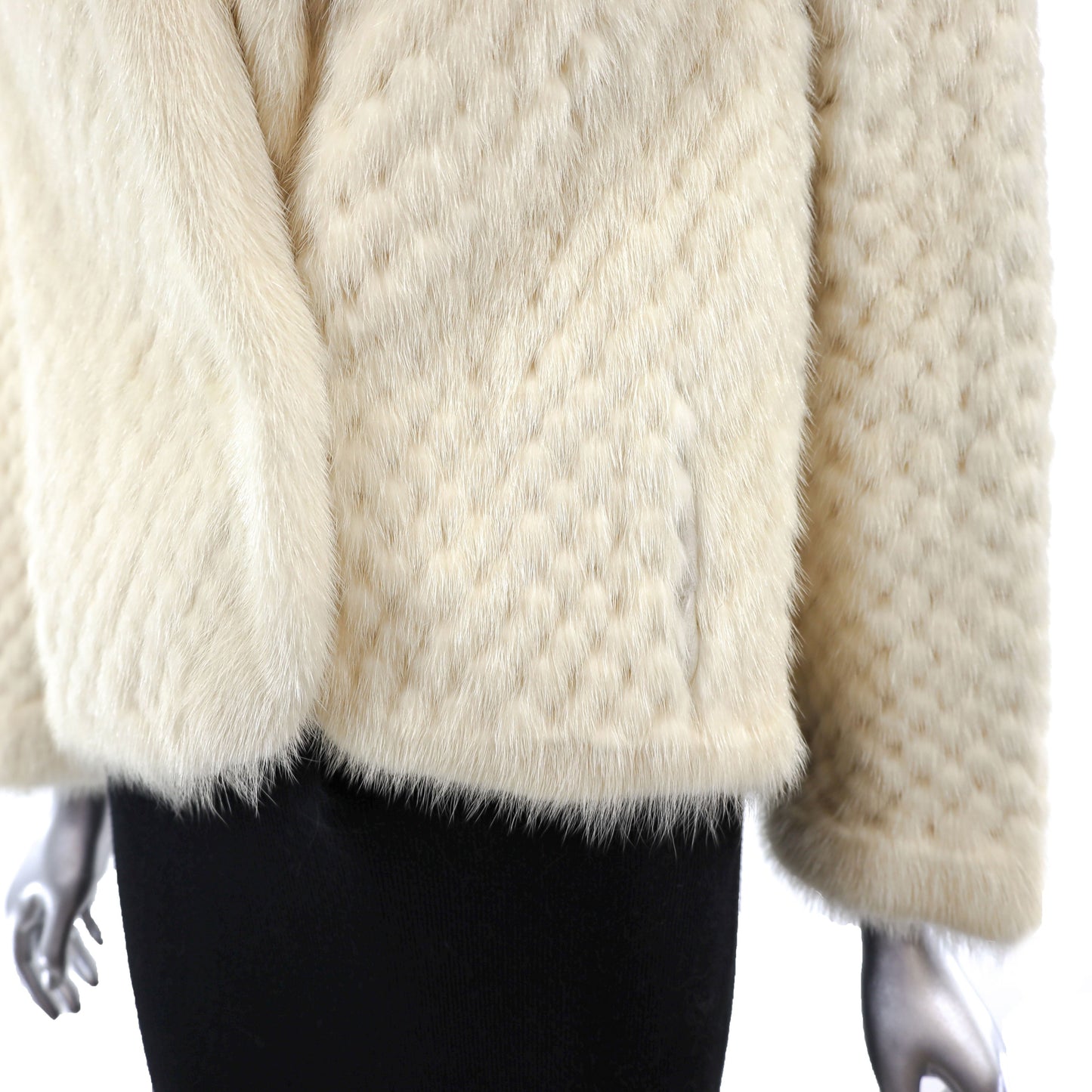 Pearl Mink Jacket- Size S