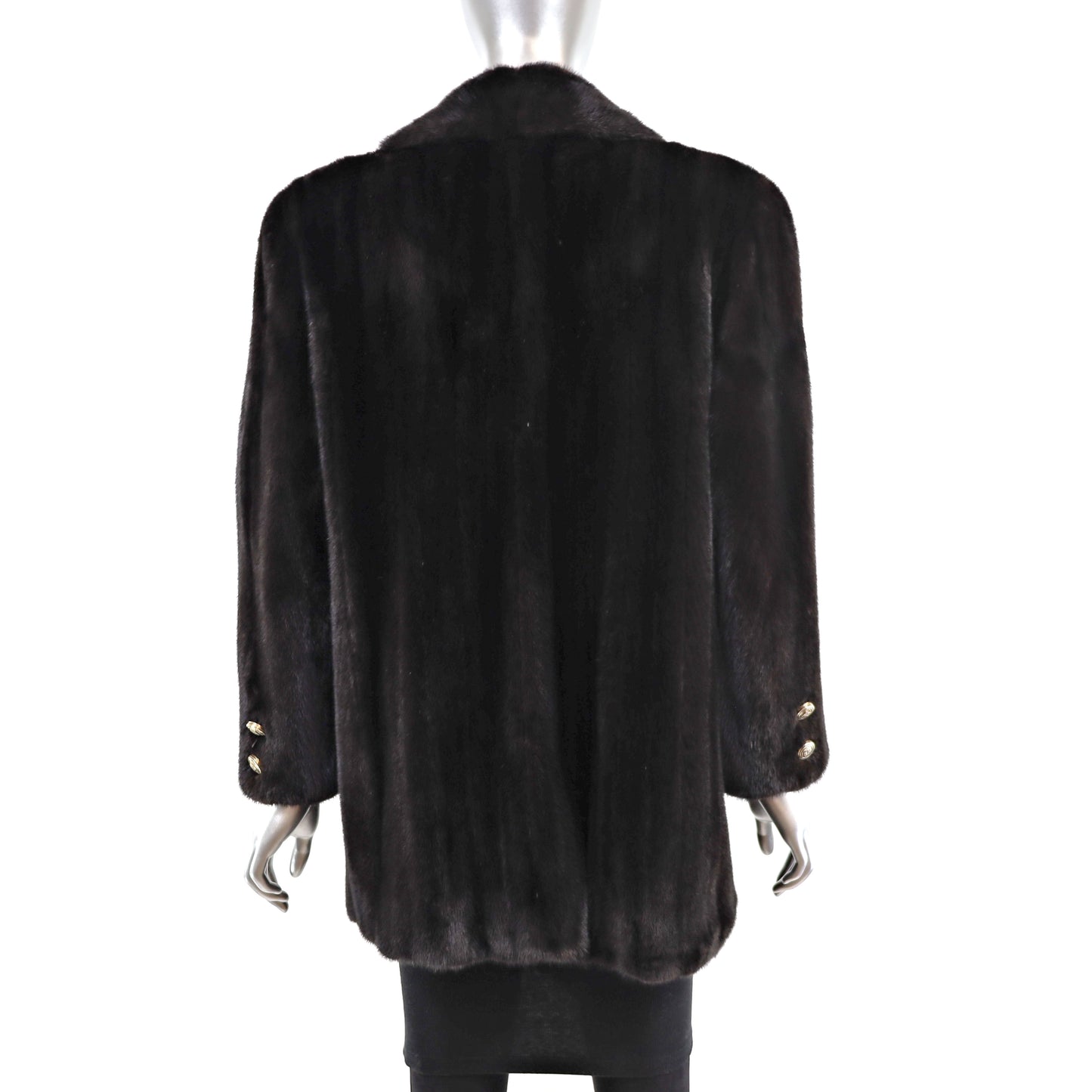 Mahogany Mink Jacket- Size M