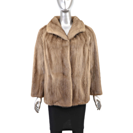 Autumn Haze Mink Jacket- Size S