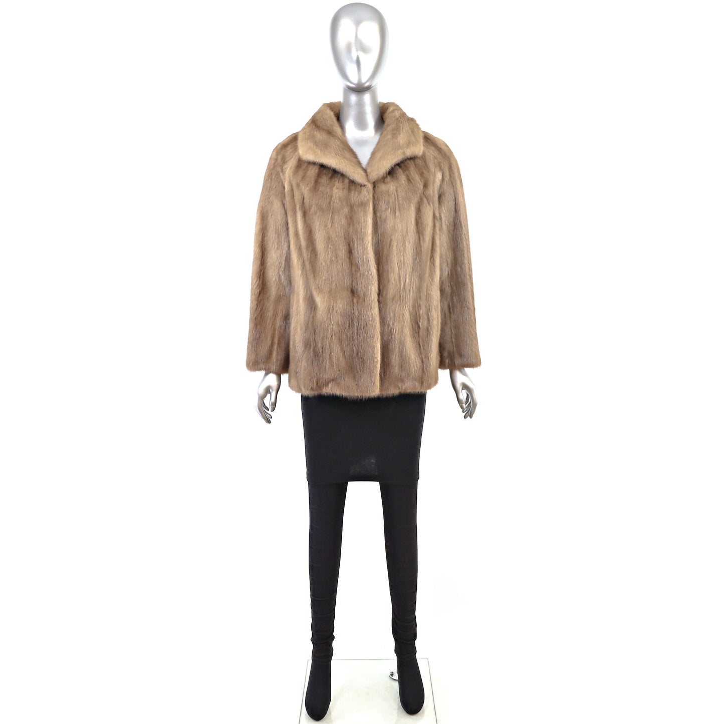 Autumn Haze Mink Jacket- Size S