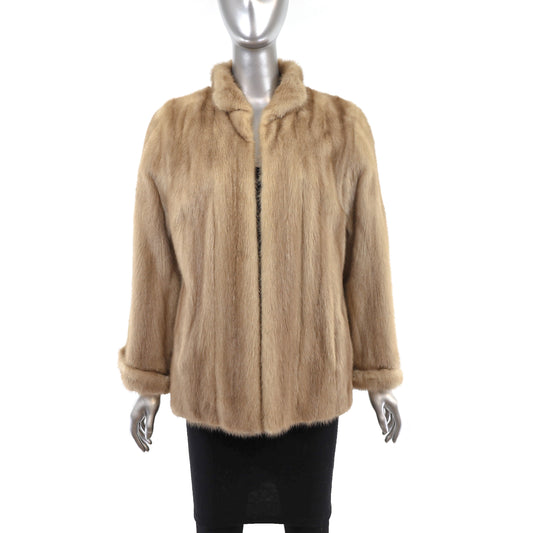 Pastel Mink Jacket- Size S