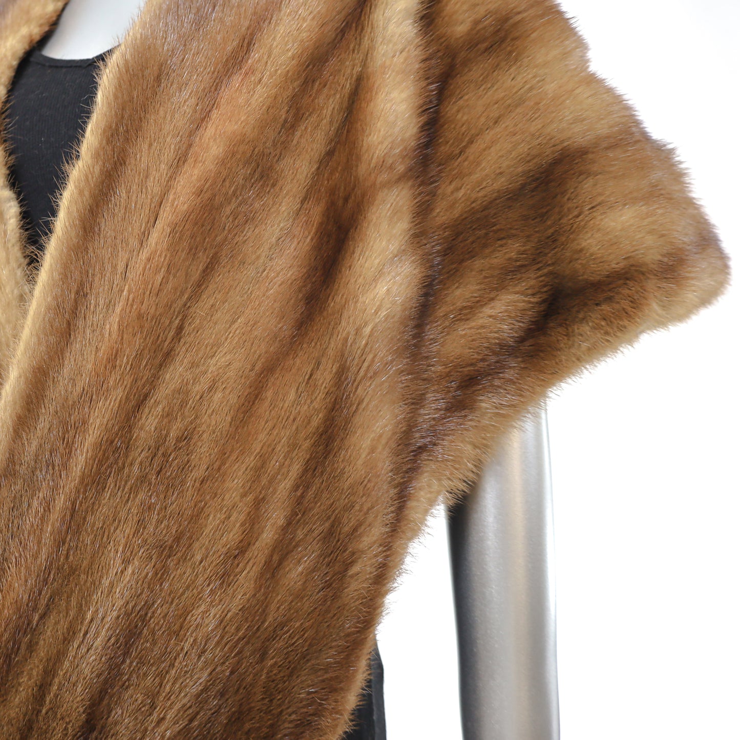 Autumn Haze Mink Stole- Size Free