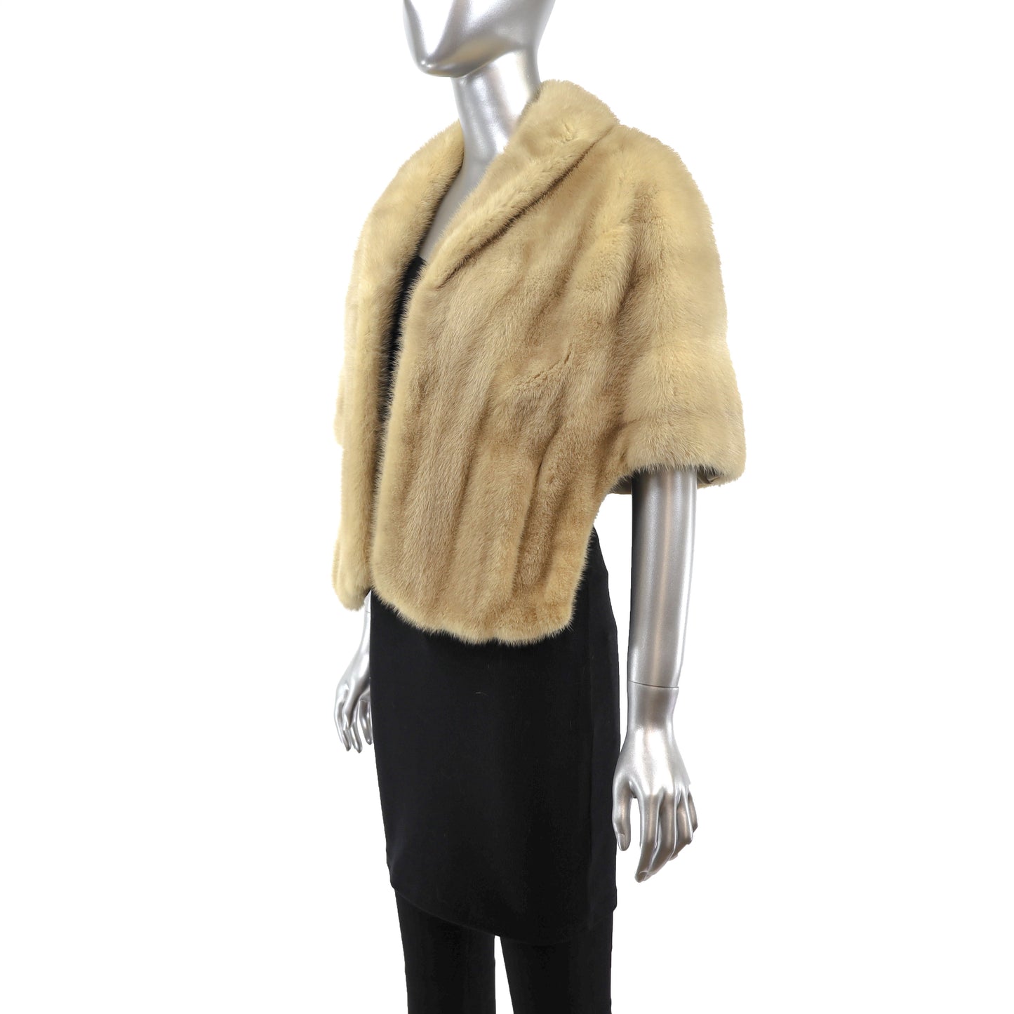 Tourmaline Mink Stole- Size Free