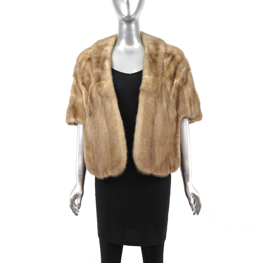 Autumn Haze Mink Stole- Size Free