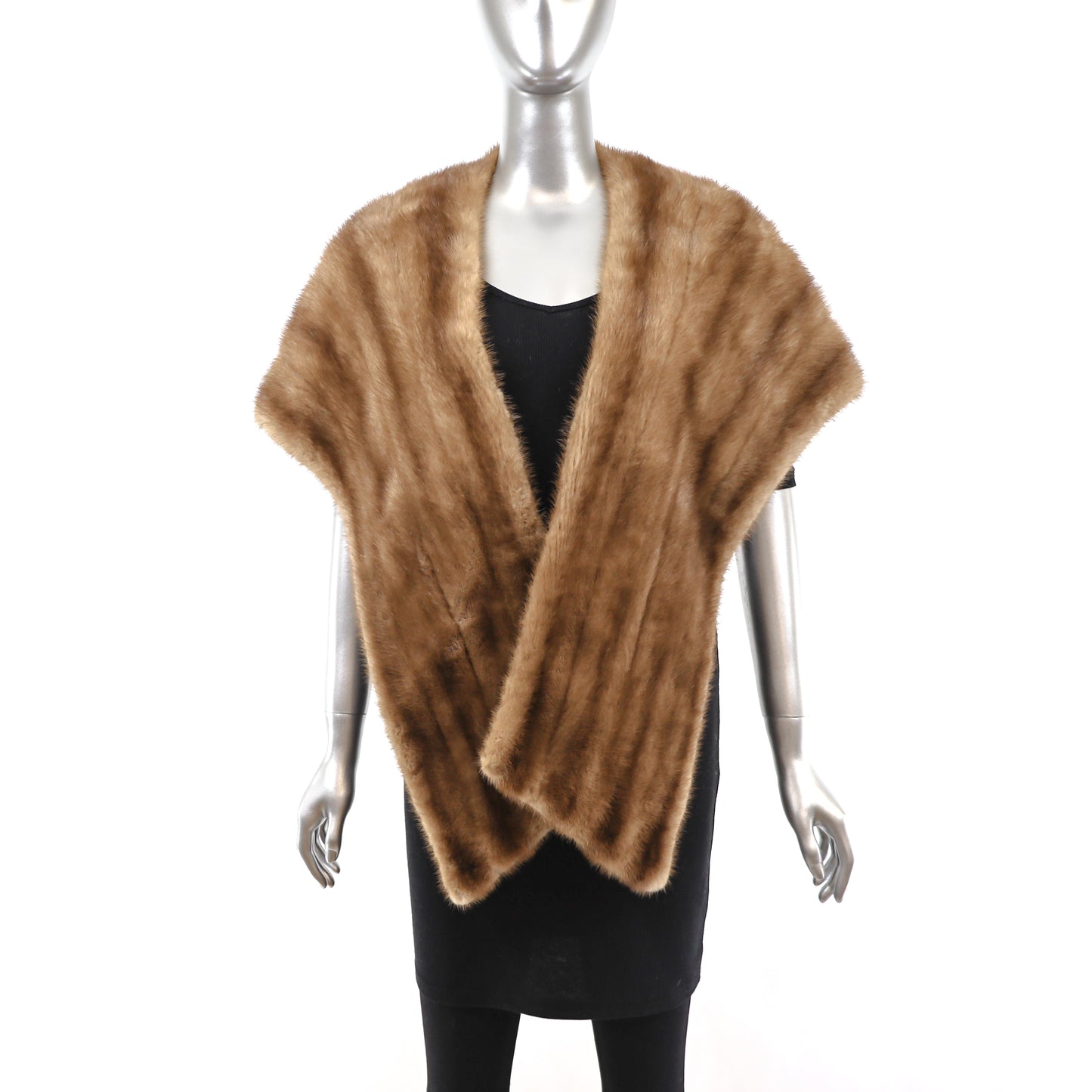 Autumn Haze Mink Stole- Size Free