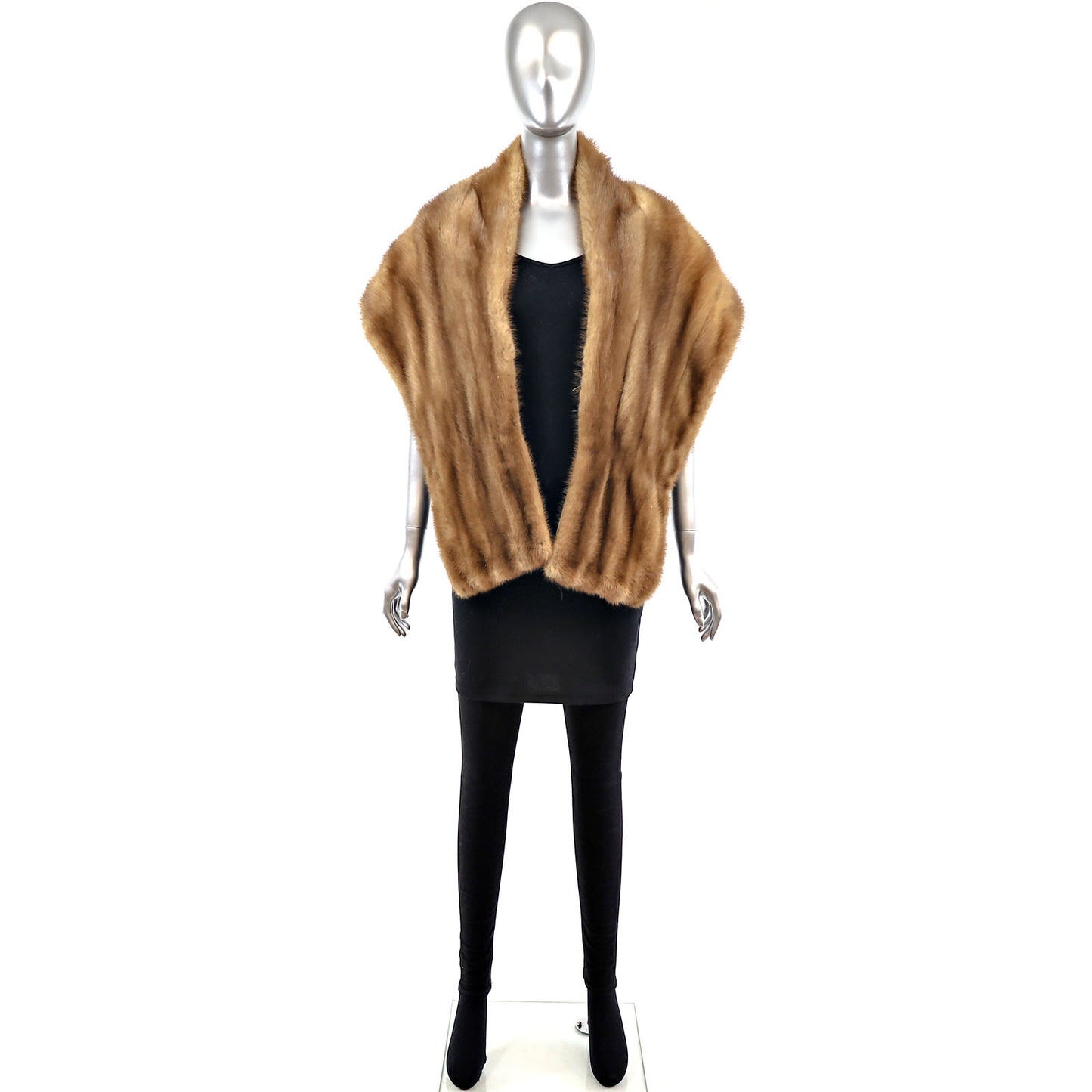 Autumn Haze Mink Stole- Size Free