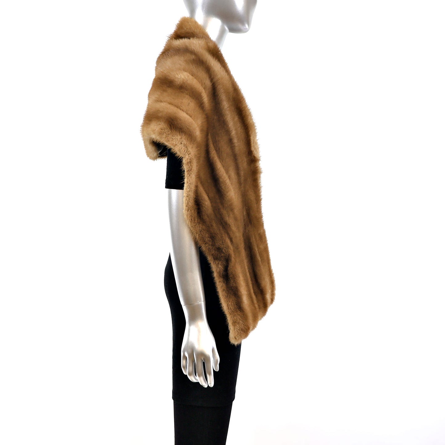 Autumn Haze Mink Stole- Size Free