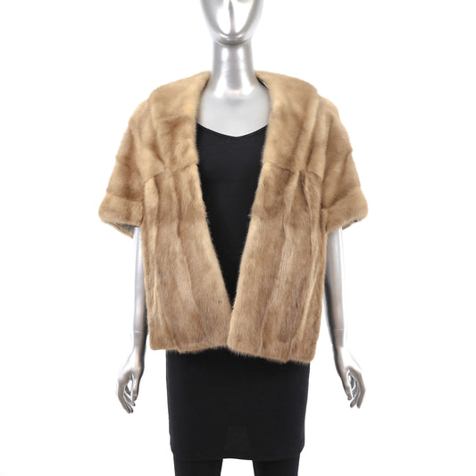 Autumn Haze Mink Stole- Size Free