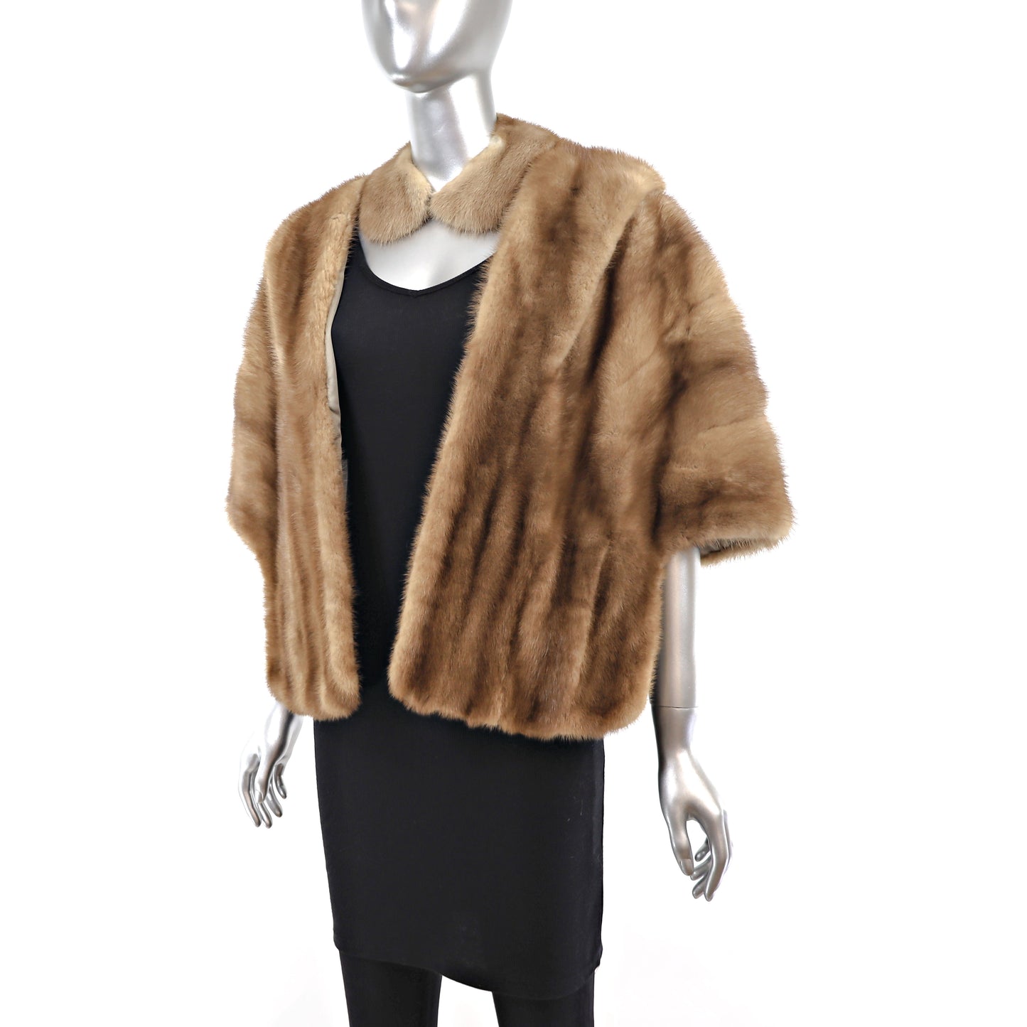 Autumn Haze Mink Stole- Size Free