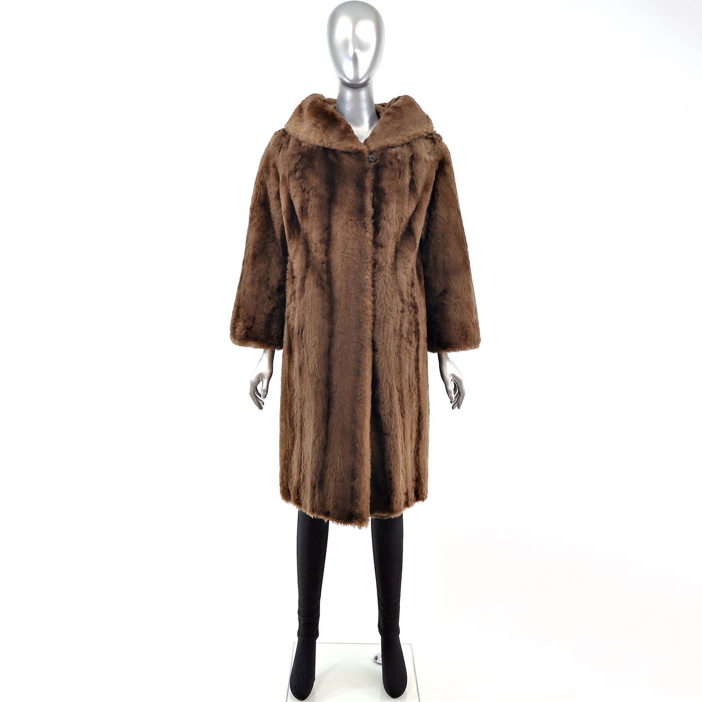 Mouton Coat- Size M