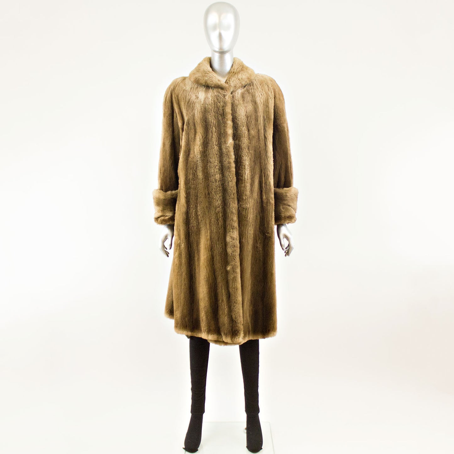 Mouton 3/4 Coat  - Size XL