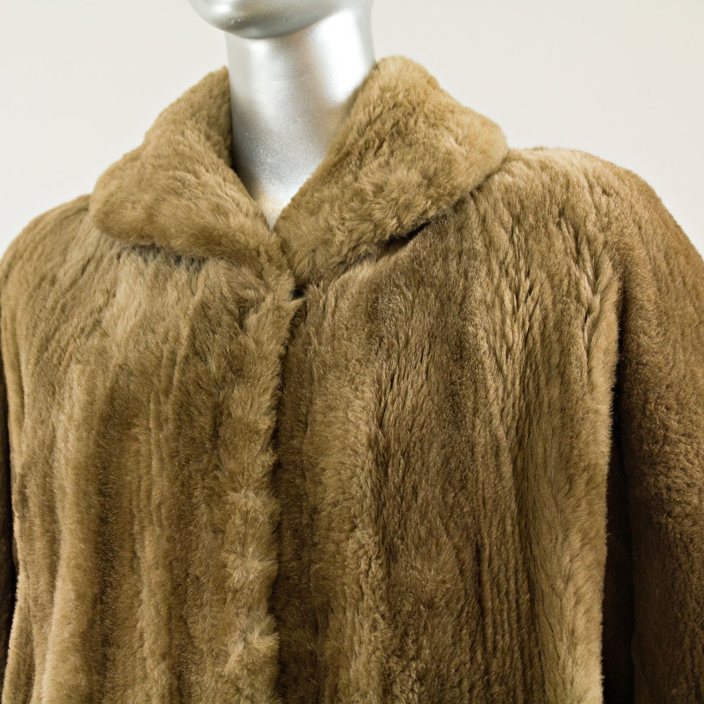 Mouton 3/4 Coat  - Size XL