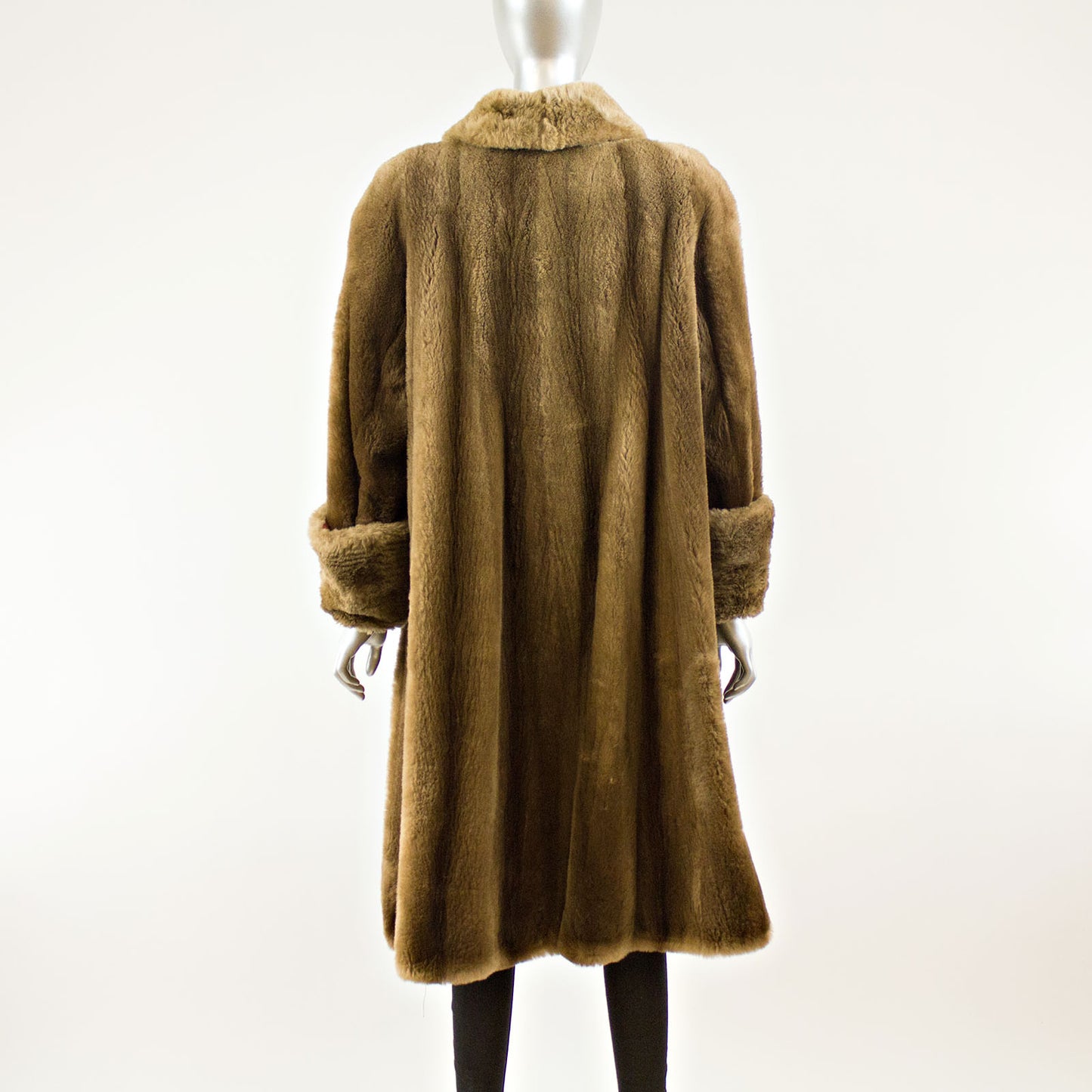 Mouton 3/4 Coat  - Size XL