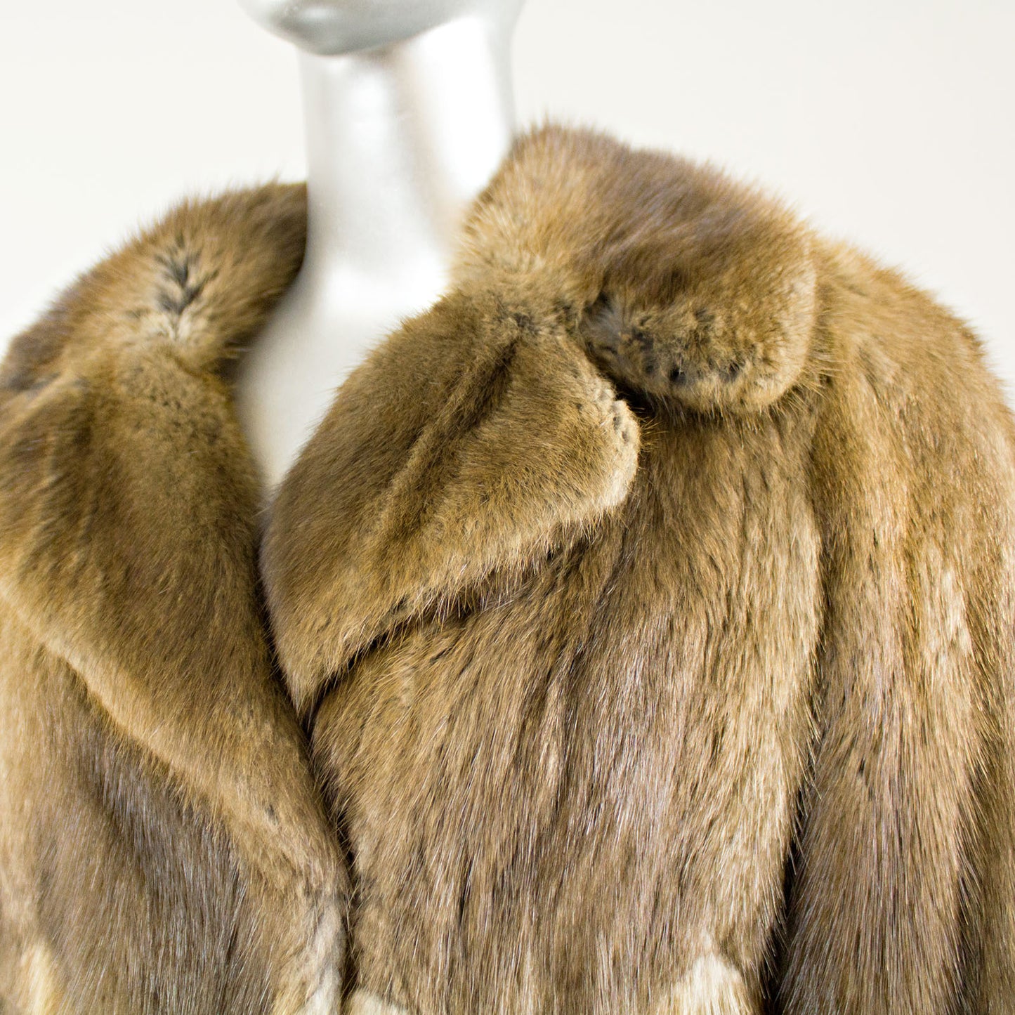 Muskrat Skin on Skin Coat - Size M