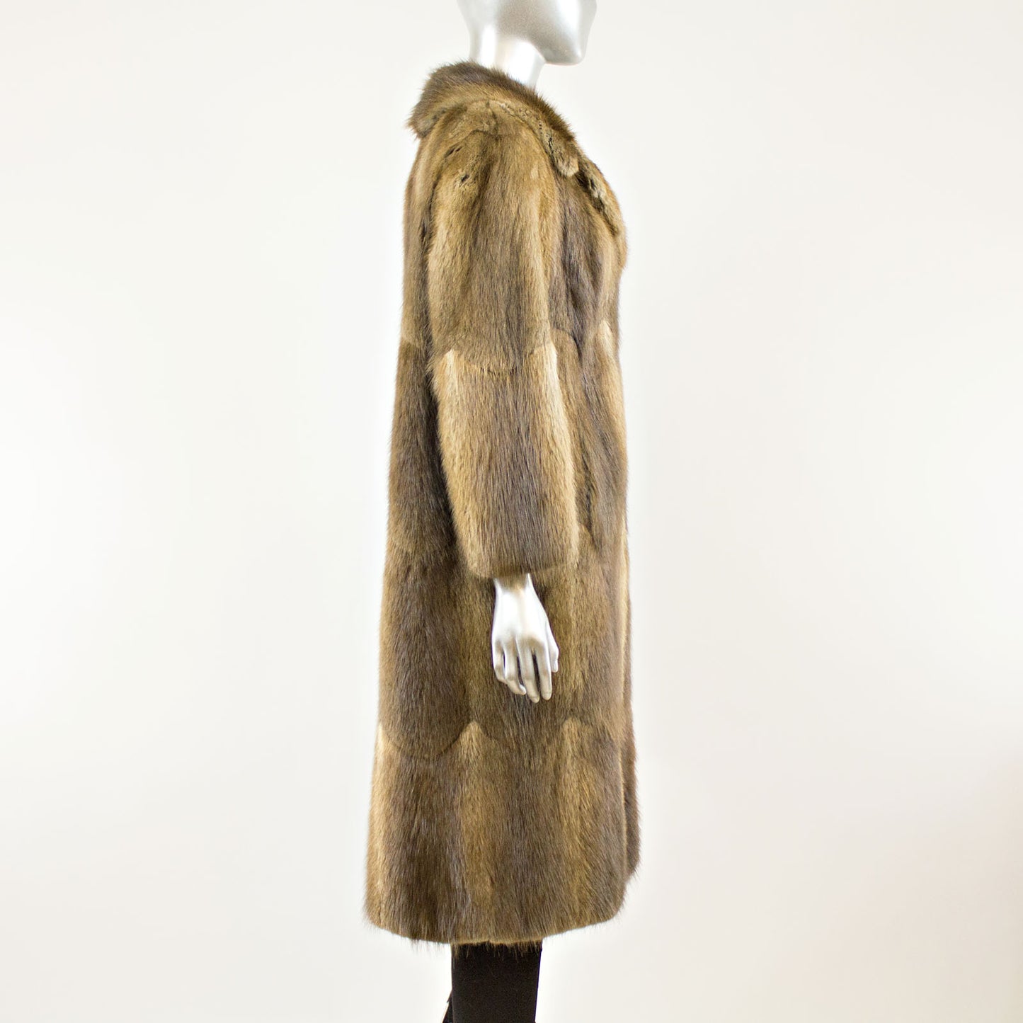 Muskrat Skin on Skin Coat - Size M