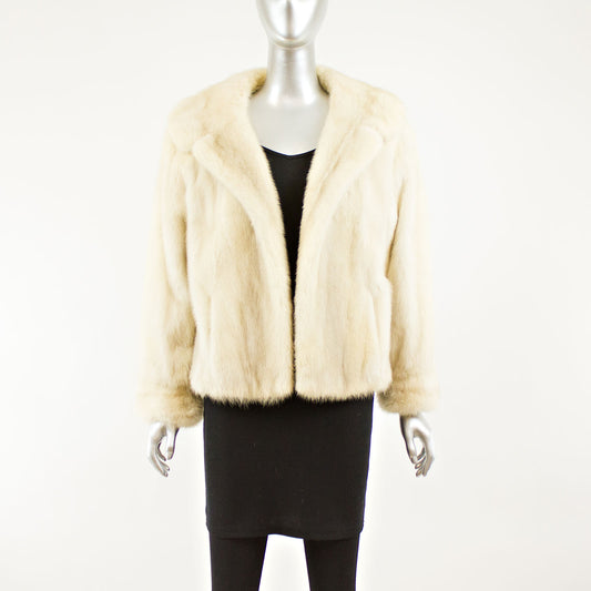 Pastel Mink Jacket- Size L