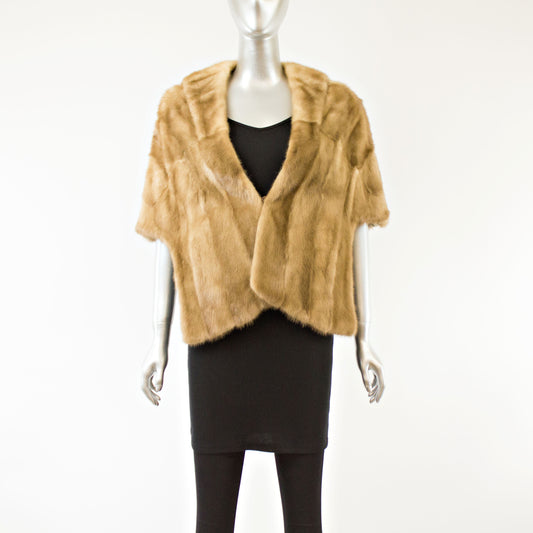 Pastel Mink Stole- Free Size (Vintage Furs)