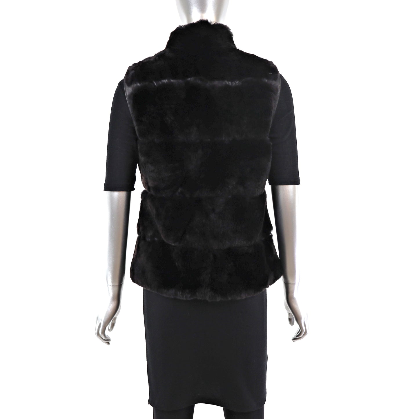 Black Rabbit Vest- Size XS