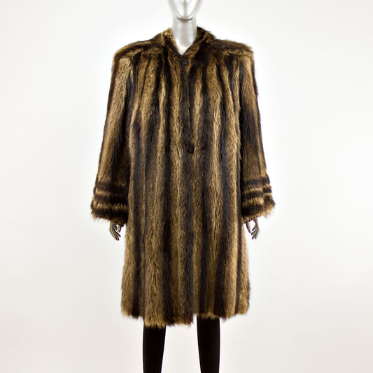 Raccoon Coat- Size S