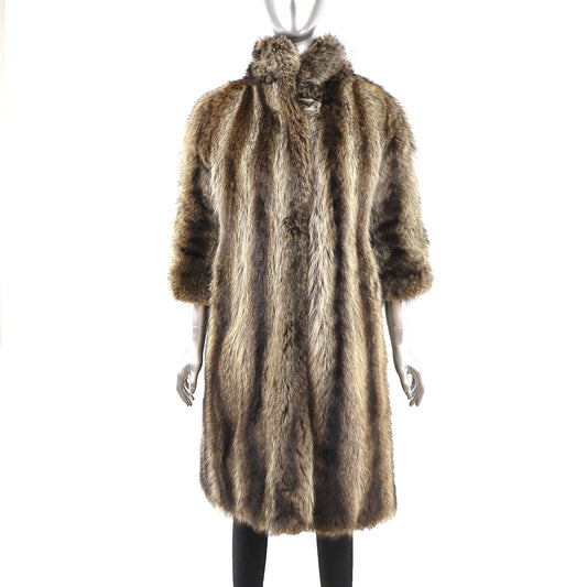 Raccoon Coat- Size L