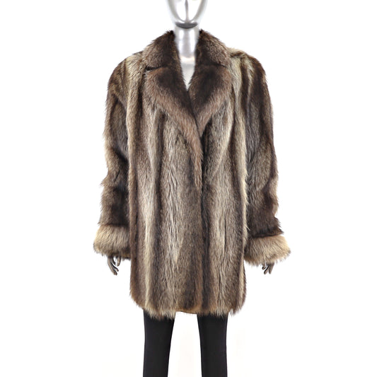 Raccoon Coat- Size L