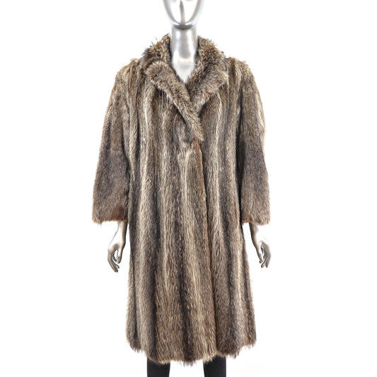 Raccoon Coat- Size S