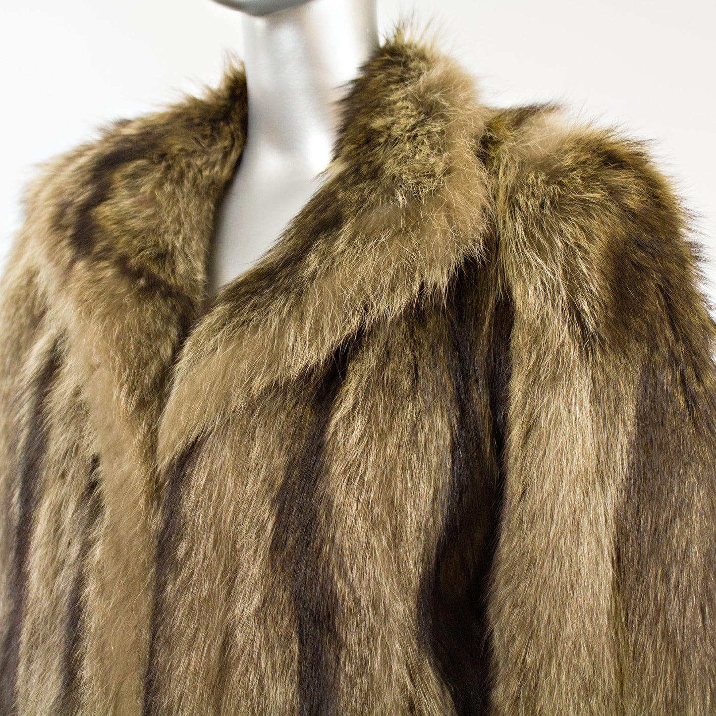 Raccoon Jacket- Size L (Vintage Furs)