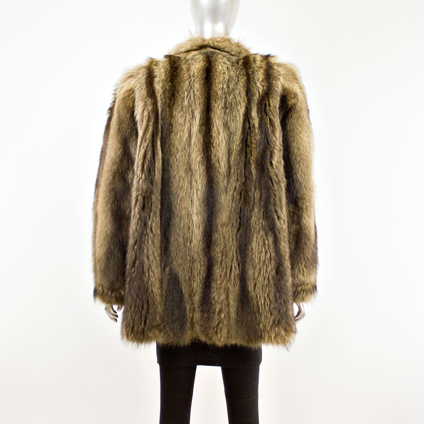 Raccoon Jacket- Size L (Vintage Furs)