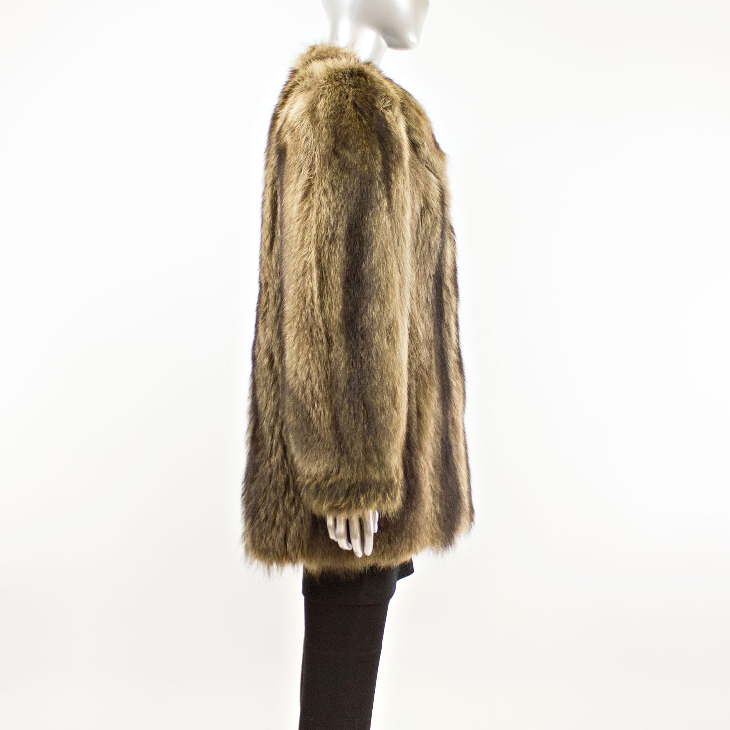 Raccoon Jacket- Size L (Vintage Furs)