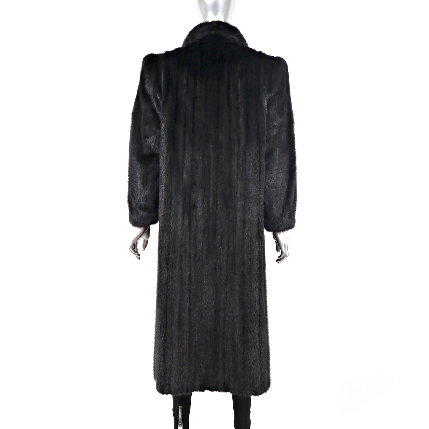 Black Mink Coat- Size M