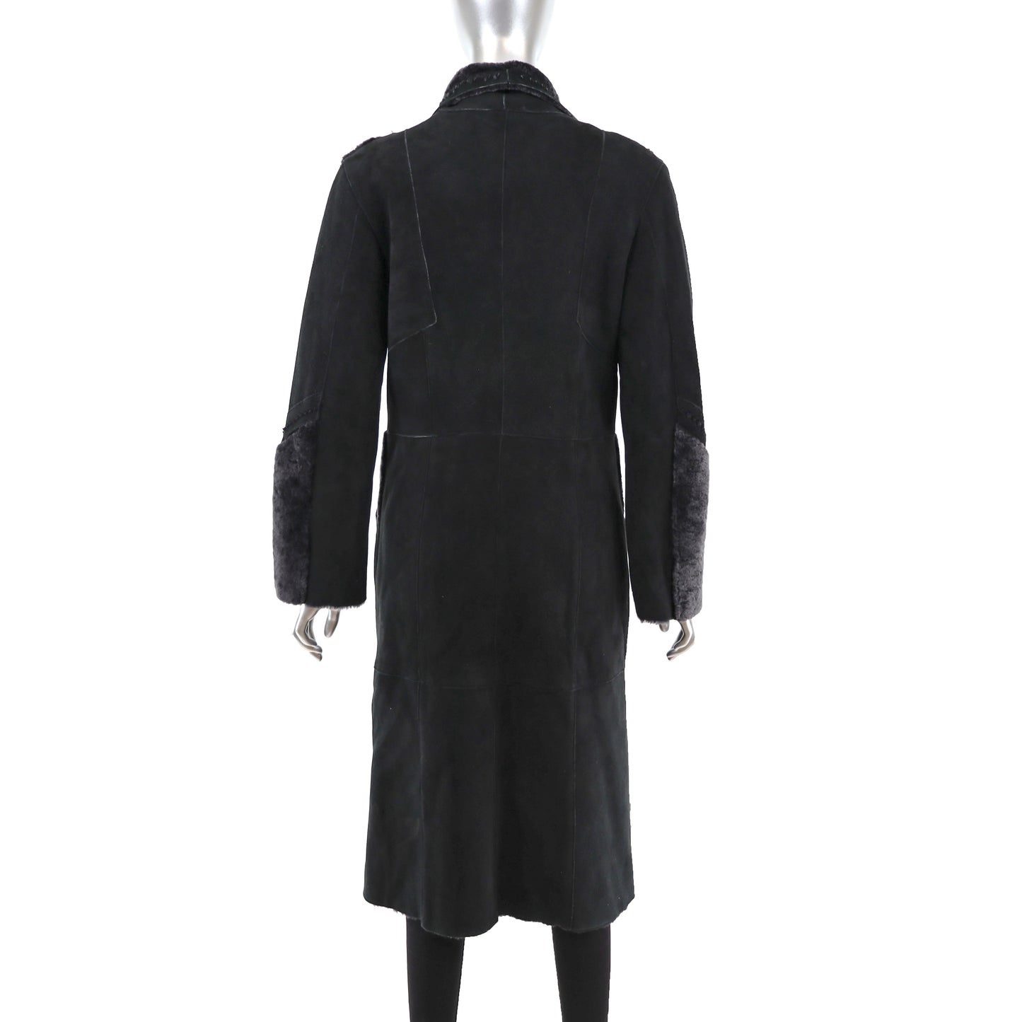 Full Length Shearling Coat- Size XS