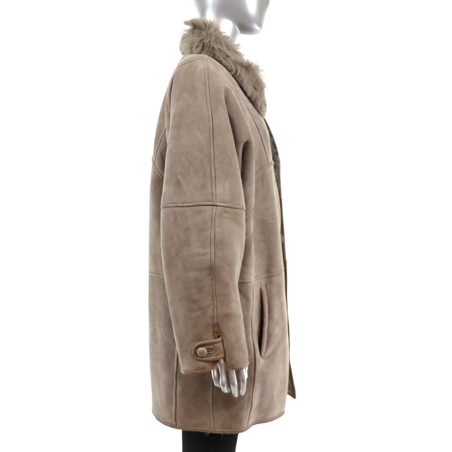 Shearling Coat- Size XL