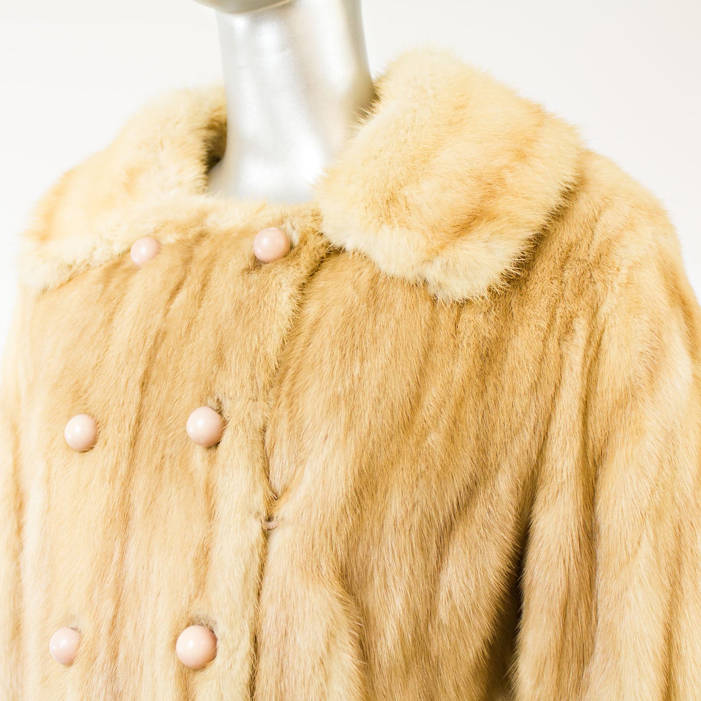 Tourmaline Mink 3/4 Jacket- Size M