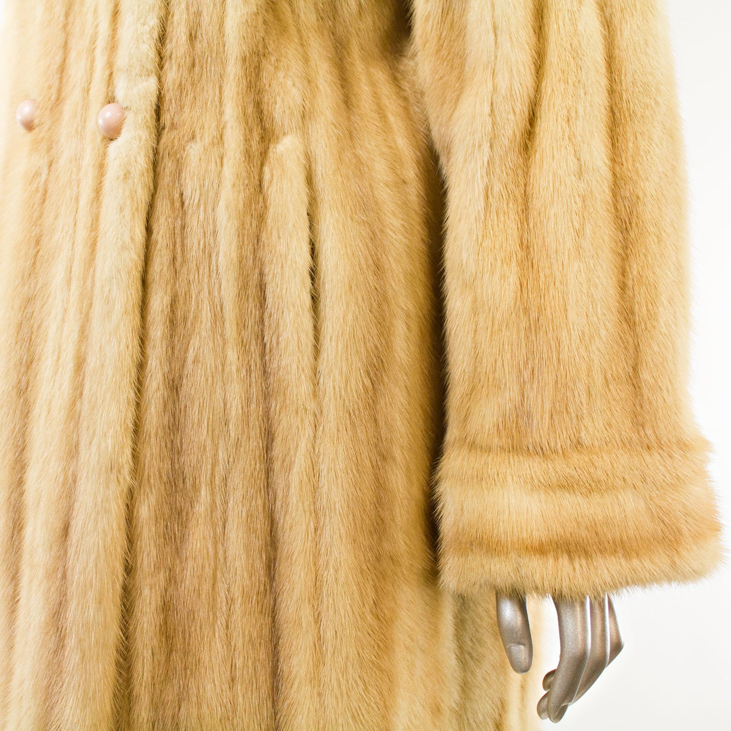 Tourmaline Mink 3/4 Jacket- Size M