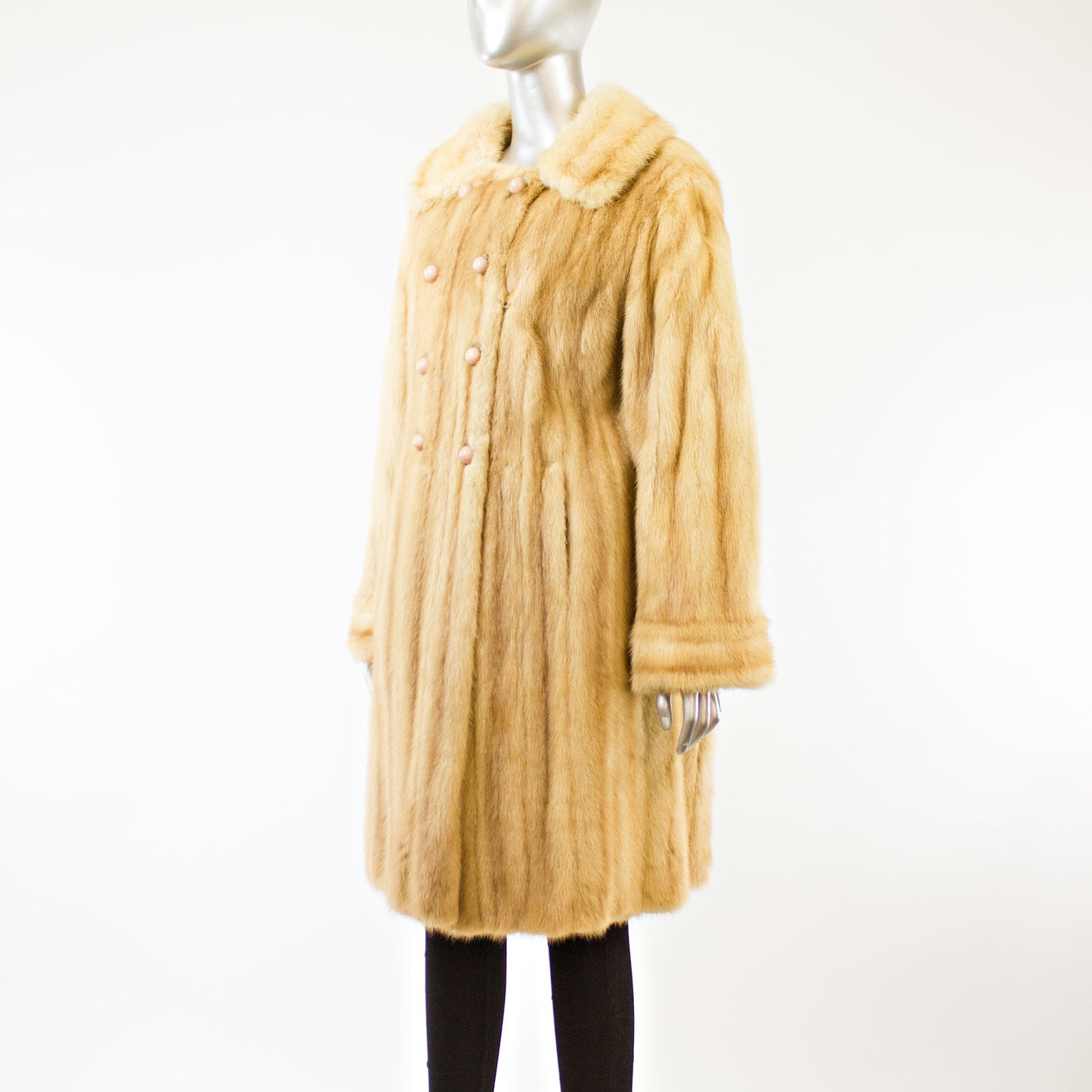 Tourmaline Mink 3/4 Jacket- Size M