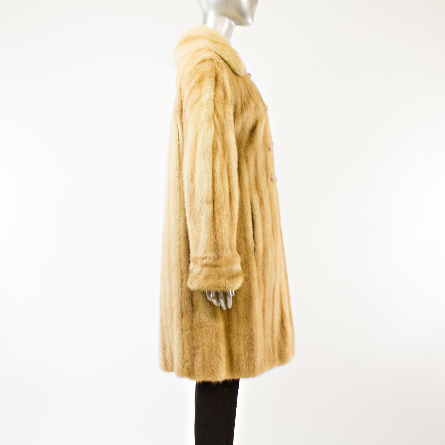 Tourmaline Mink 3/4 Jacket- Size M